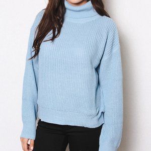 NWT! Sky Blu Turtleneck Sweater